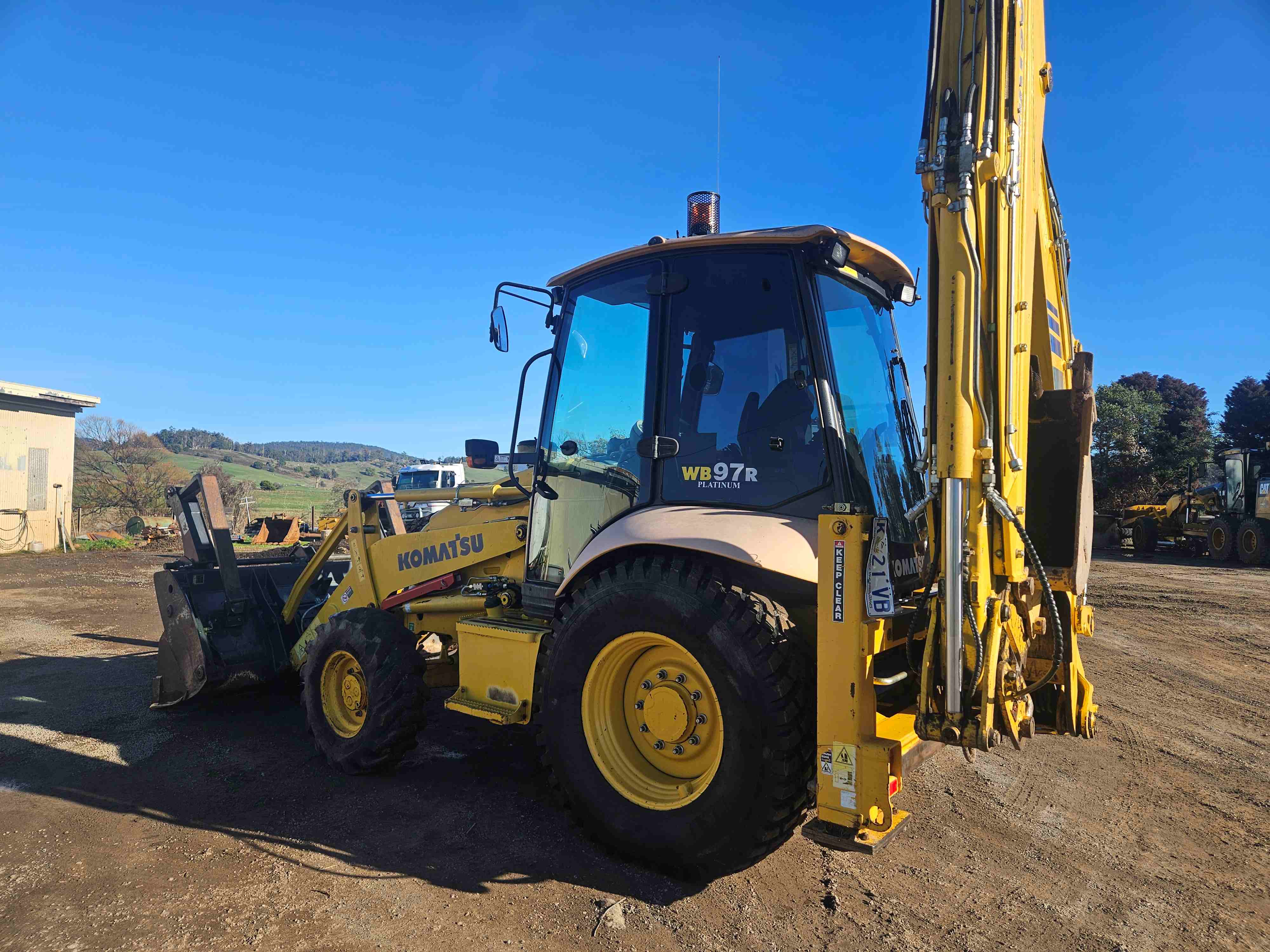 2013 2013 Komatsu WB97R Platinum Backhoe for sale